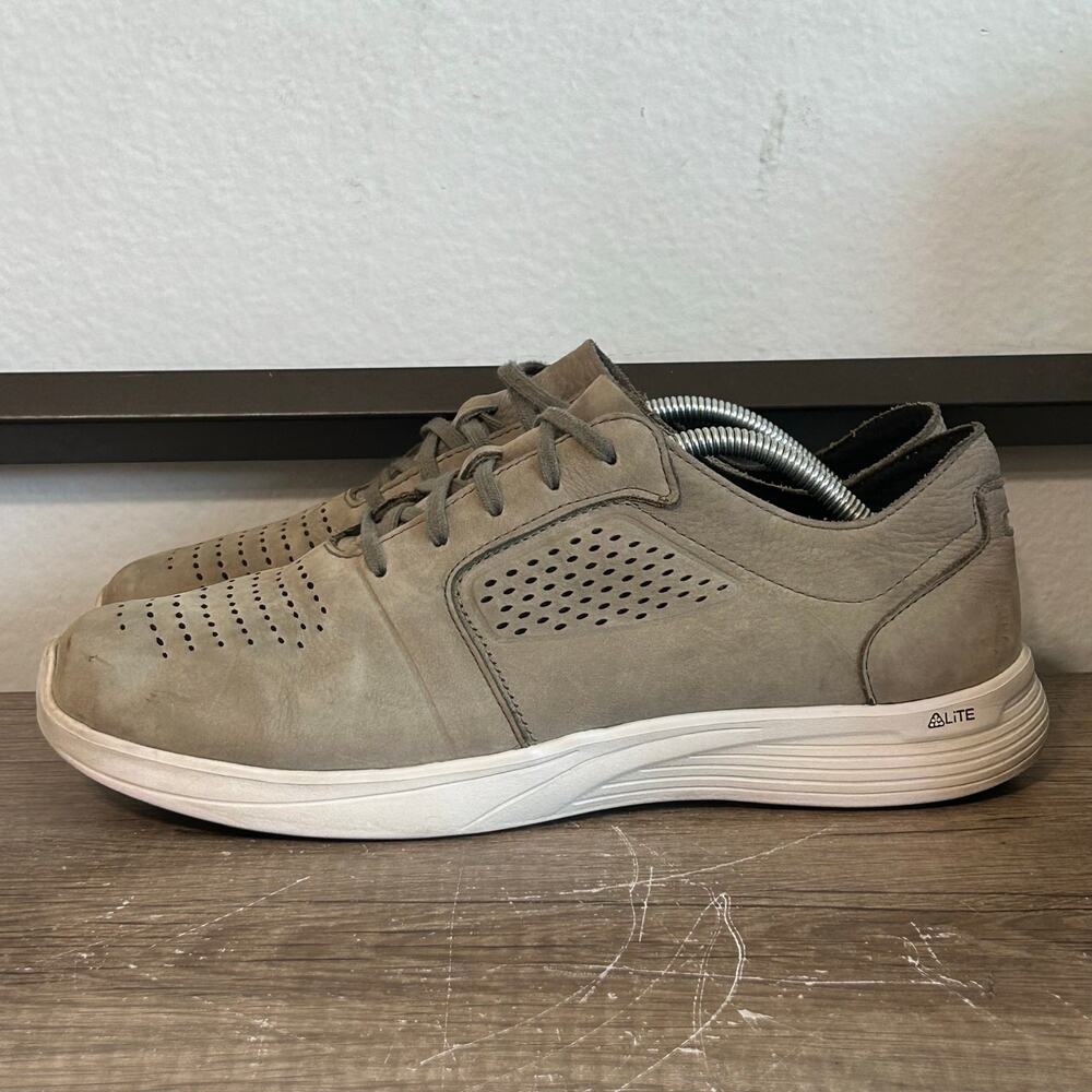 Abeo Doran Men’s Casual Comfort Walking Shoes Sneakers Size 11.5 Beige